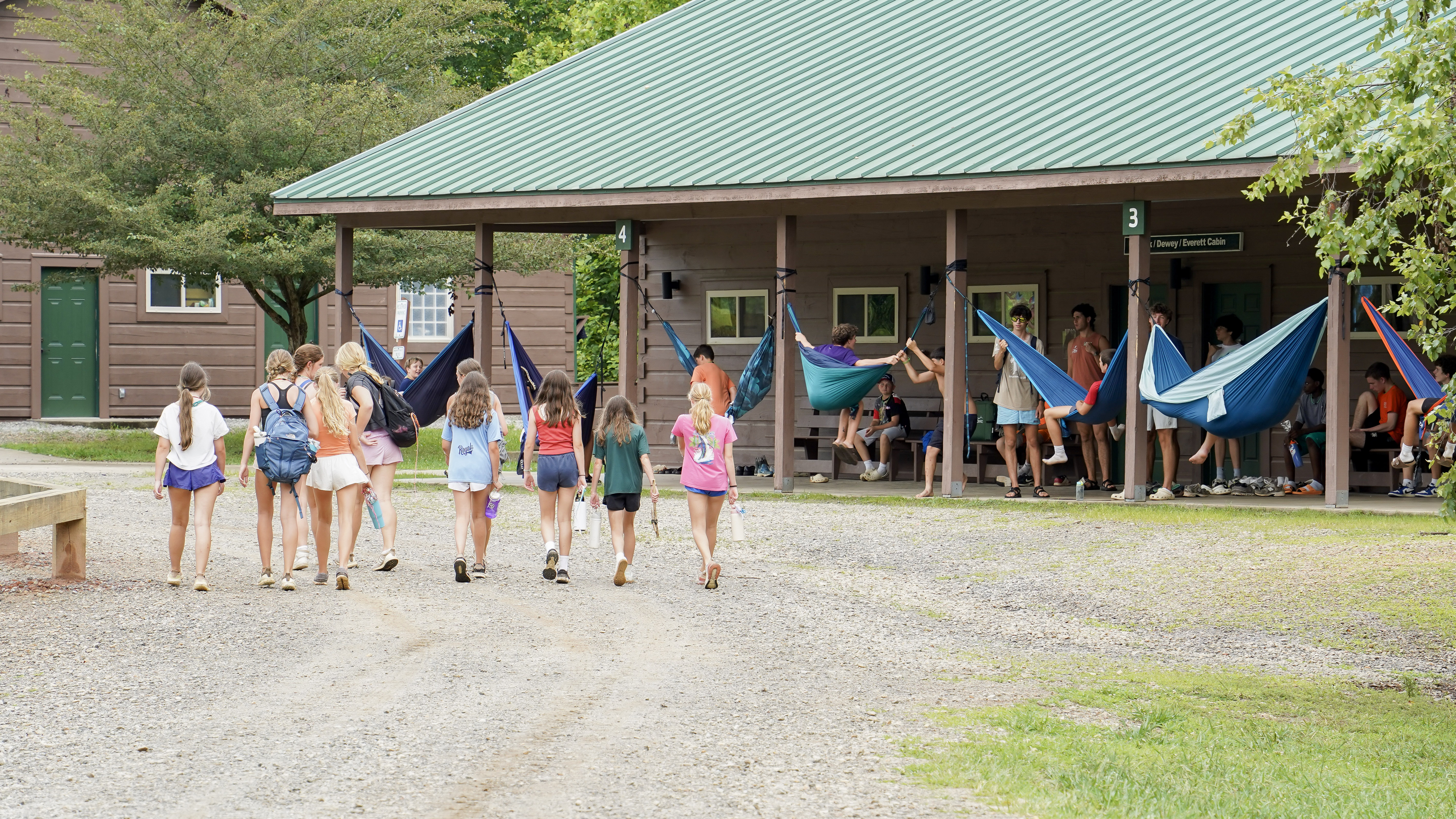 Photos of overnight camp