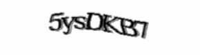 Security check image, please type the characters shown