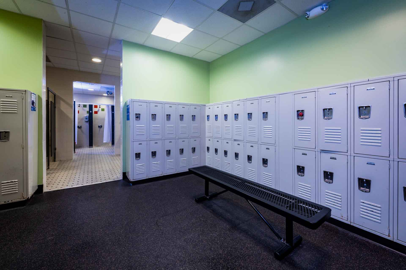 Simmons YMCA Locker Room 1