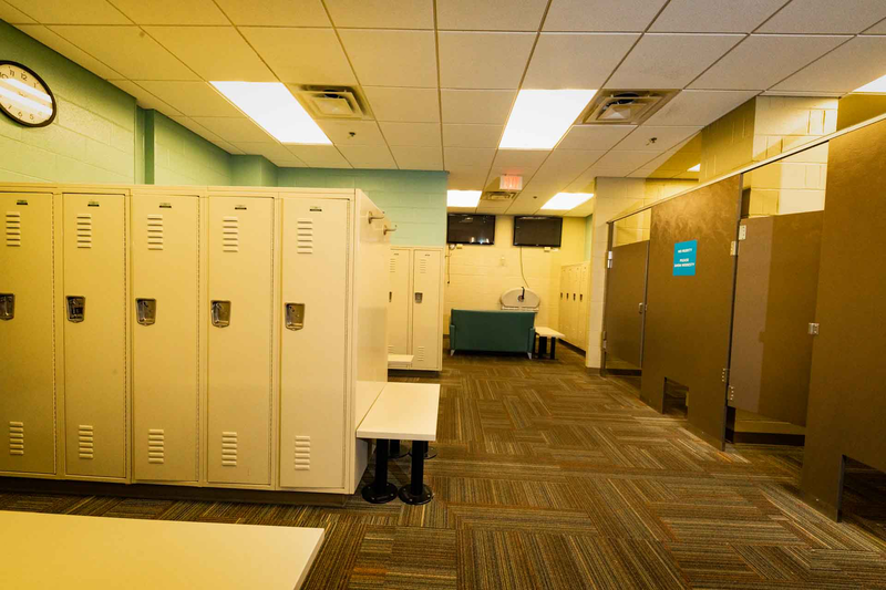 Harris YMCA Locker Room 4