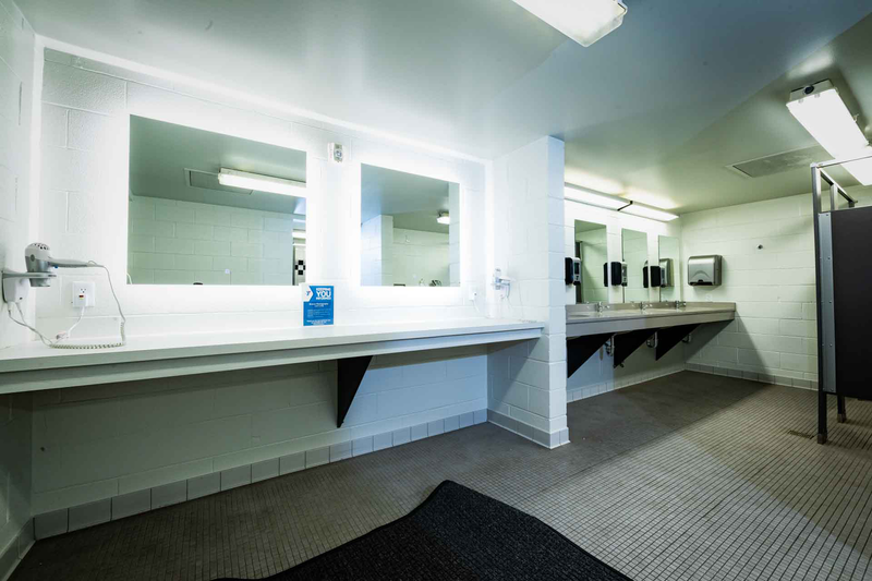 Johnston YMCA Locker Room