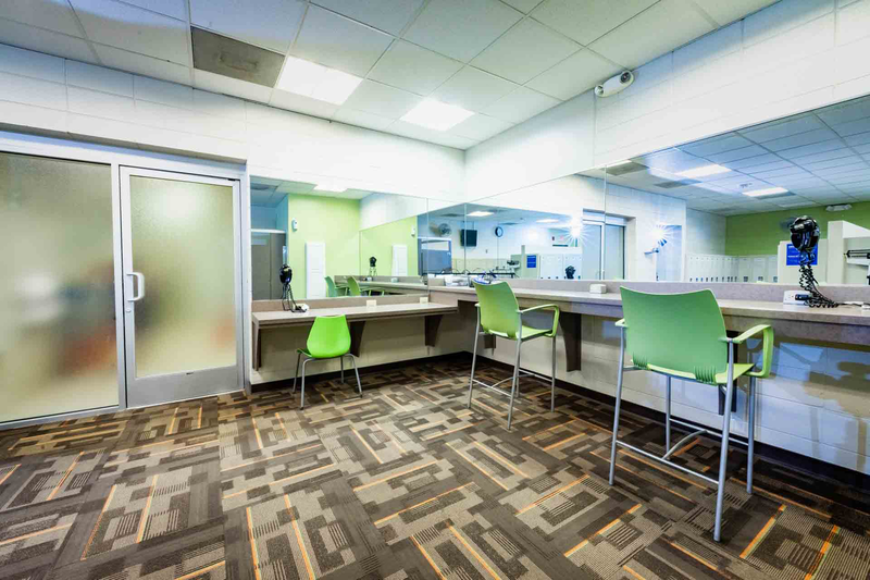 Simmons YMCA Locker Room 3