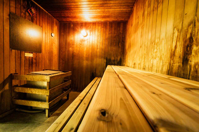 Harris YMCA Sauna
