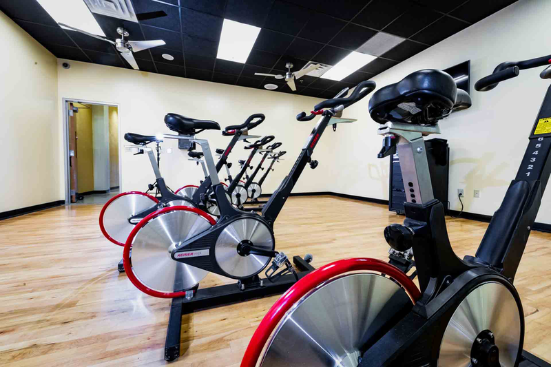 Sally's YMCA Cycle Studio 2