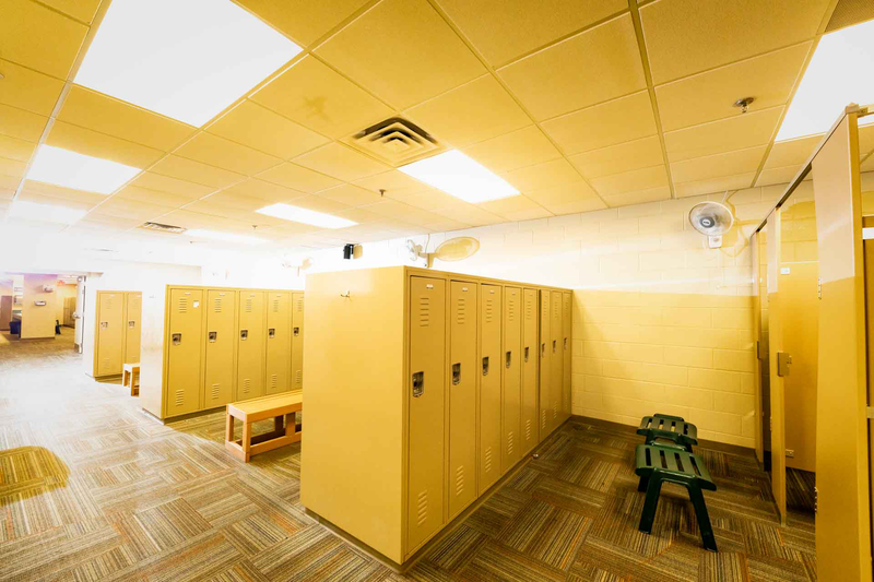 Harris YMCA Locker Room 1