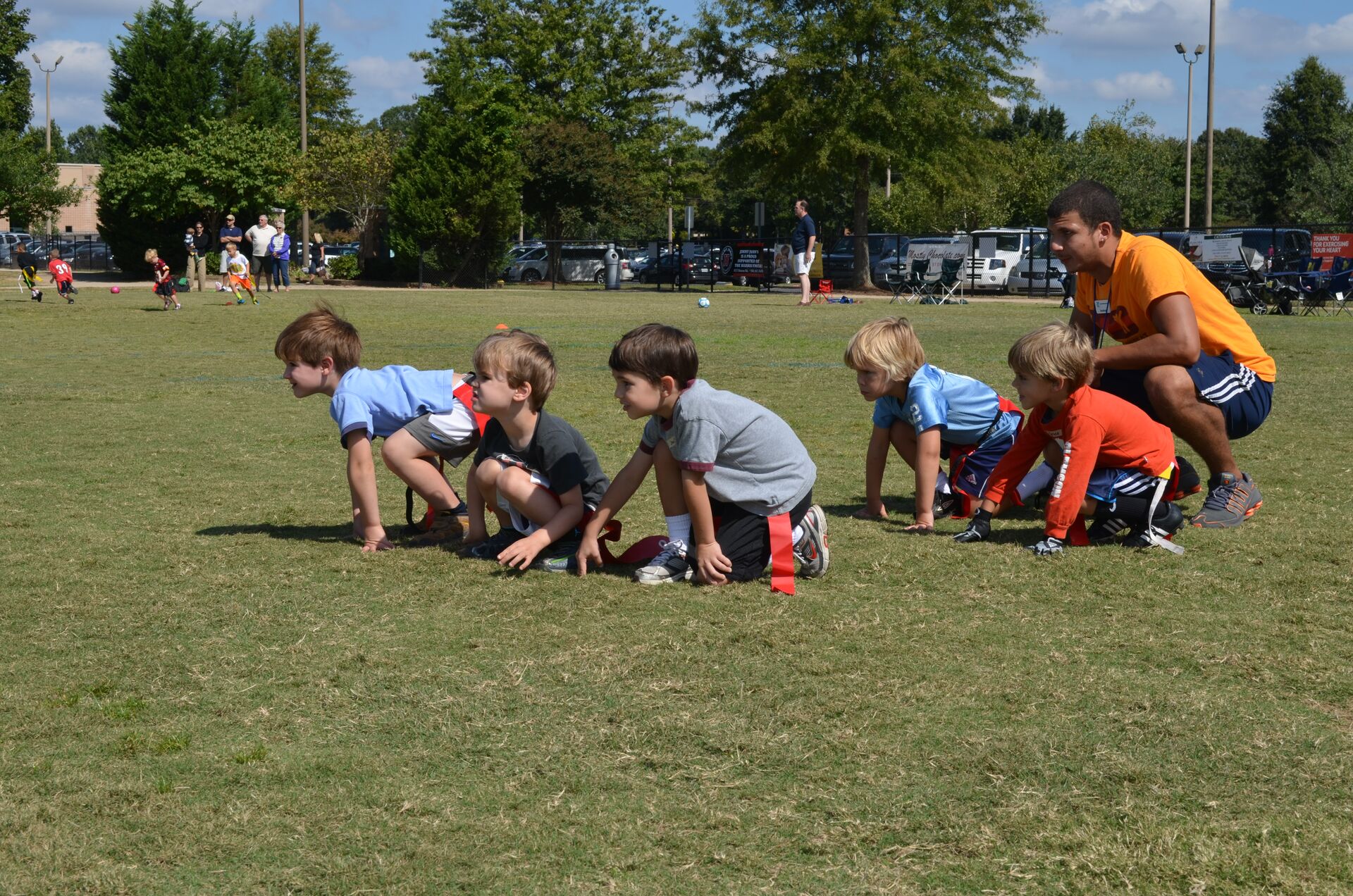 Flag Football Day Camps YMCA of Greater Charlotte