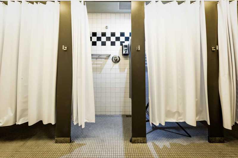Johnston YMCA Locker Room