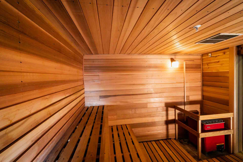 Lowe's YMCA Sauna